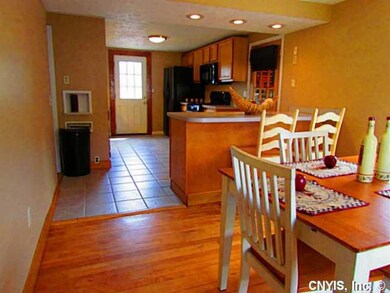 Kitchen Dining. Kitchen is open to the dining room