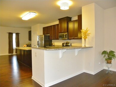 Kitchen bar area