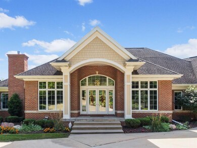 Welcoming front entry detail