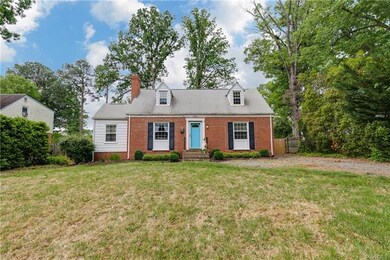 Gravel Driveway fits two cars.
