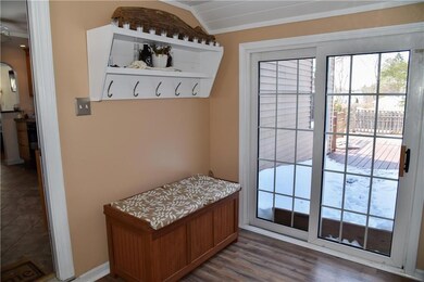 Recently renovated Mud Room provides...