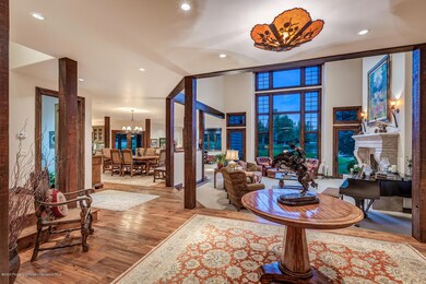 Gracious foyer