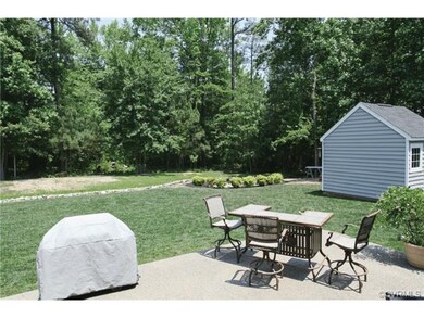Beautiful backyard with patio