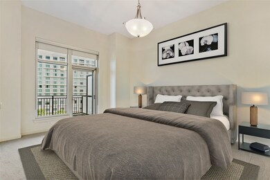 The primary suite has direst access out onto the b