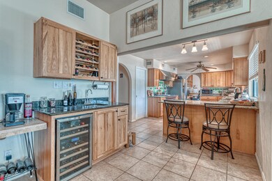 Wet Bar Area