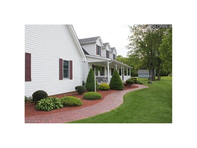 Perfectly landscaped with handsome brick walkways 