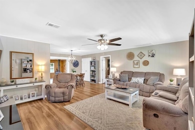 Spacious family room