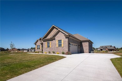 Large extra wide driveway for easy back up