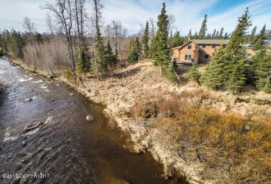 House and river