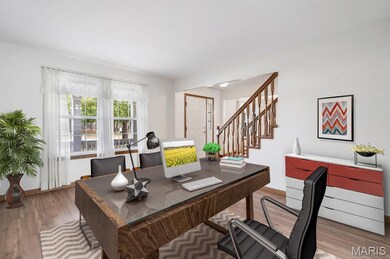 Virtually Staged Office