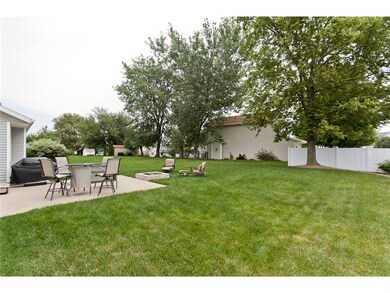 Exterior backyard, patioand fire pit.