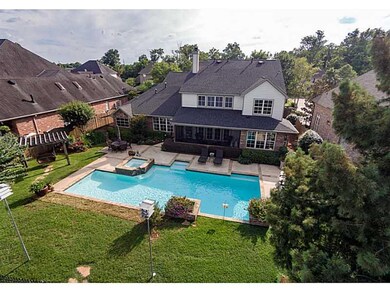 Aerial View. Fabulous home for entertaining!