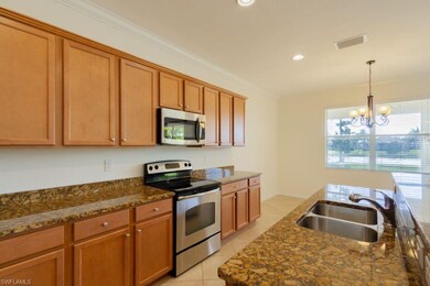 Large kitchen with island and gorgeous view