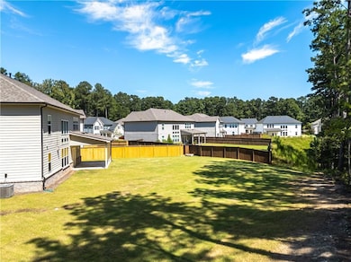 View of yard with a residential view and a patio