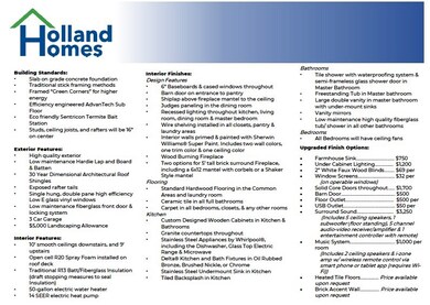 Standard Features