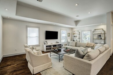 Spacious Family room has ample natural light and g