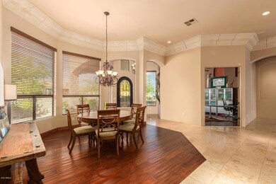 Spacious, stunning entryway.