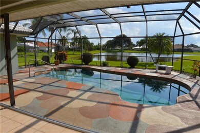 Pool and beautiful lake view