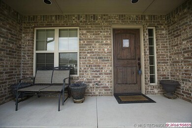 Covered Front Porch makes for an inviting entry