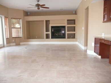 SPACIOUS FAMILY ROOM W/TRAVERTINE FLRS