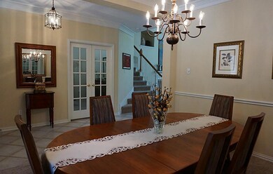 No closed in feeling when guests are gathered around the table.