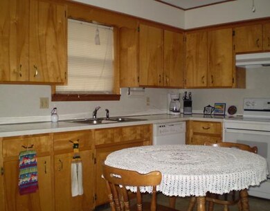 Kitchen. Kitchen has pretty cabinets