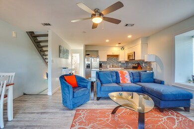 LIVING ROOM AND KITCHEN