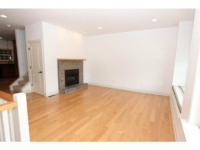 Living Room. Living room with h/w flrs, fireplace 