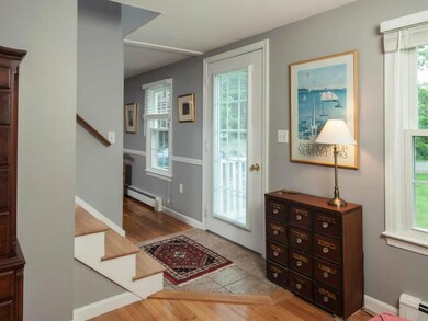 The front foyer welcomes guests.