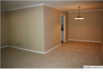 Notice how the living and dining room connect