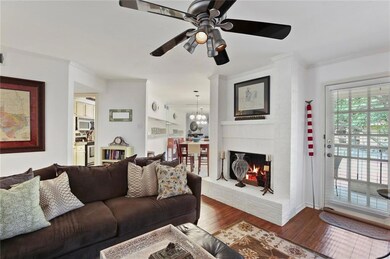 Family Room view back towards the Kitchen and Brea