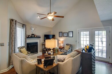 Family room-French Door to Patio