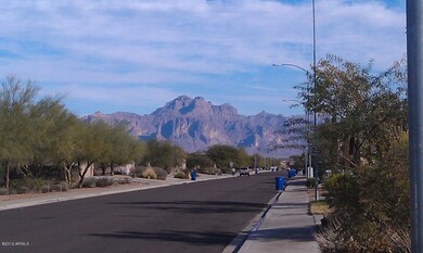 View of Superstition Mountains