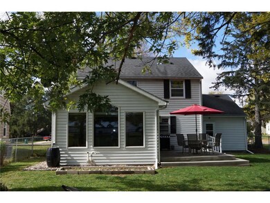 Back of home, vaulted family room