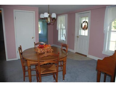 Dining Room Formal dining room opens to the large 