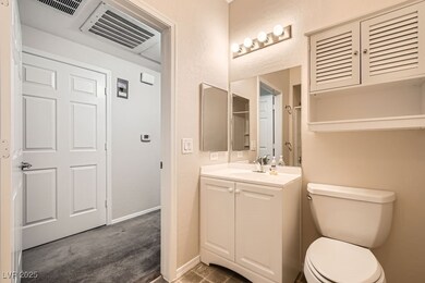 Guest Bathroom with Bathtub and Shower.