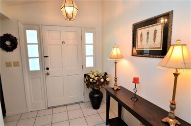 Open and inviting entry way opens into this lovely