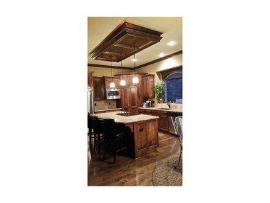 Kitchen island.