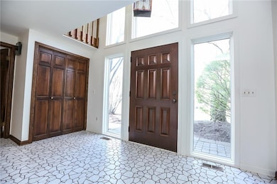 Bright & Open 2 Story Foyer!