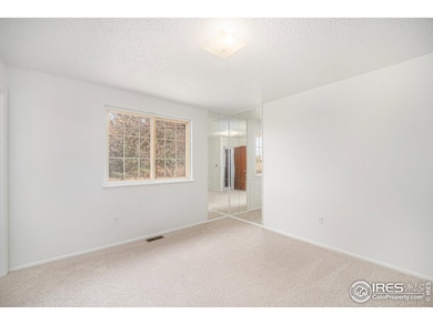Primary upstairs bedroom with walk-in closet