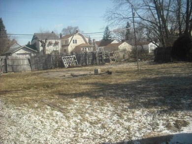 View into backyard