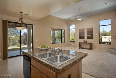 Island w/ double sink