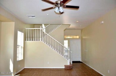 Great room and entry.