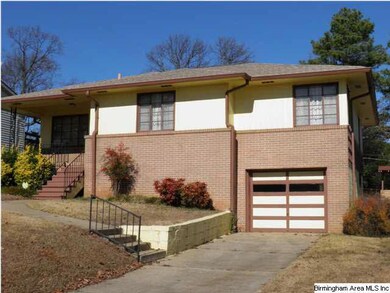 Full basement houses the one-car garage and gives 