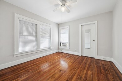 One of two large bedrooms.