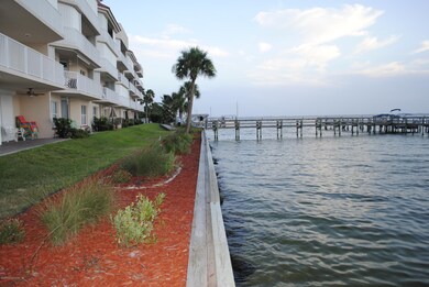Waterfront dock with boat slips