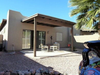 Enjoy covered patio