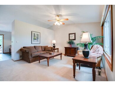 Freshly painted throughout, the home has neutral c