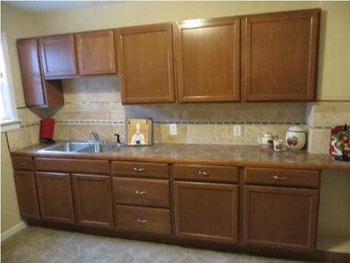 Another view of the kitchen. Nice storage and coun