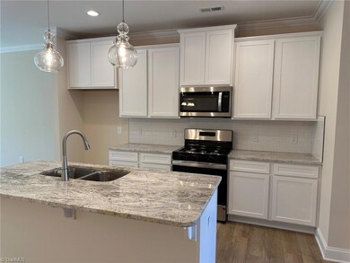 White Shaker Cabinets  Pulls to be installed
